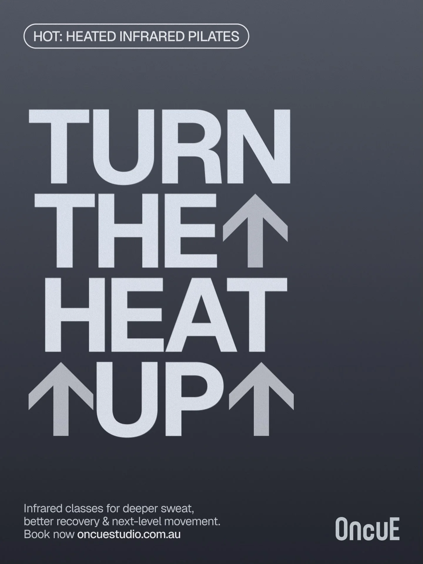 It&rsquo;s getting hot in the mat room. 🔥
Same method. Added heat.

Moving in the heat feels incredible - but here at On Cue, we don&rsquo;t do it just for the sweat. We use 35 degree infrared heat as a functional tool to help you move better in cla