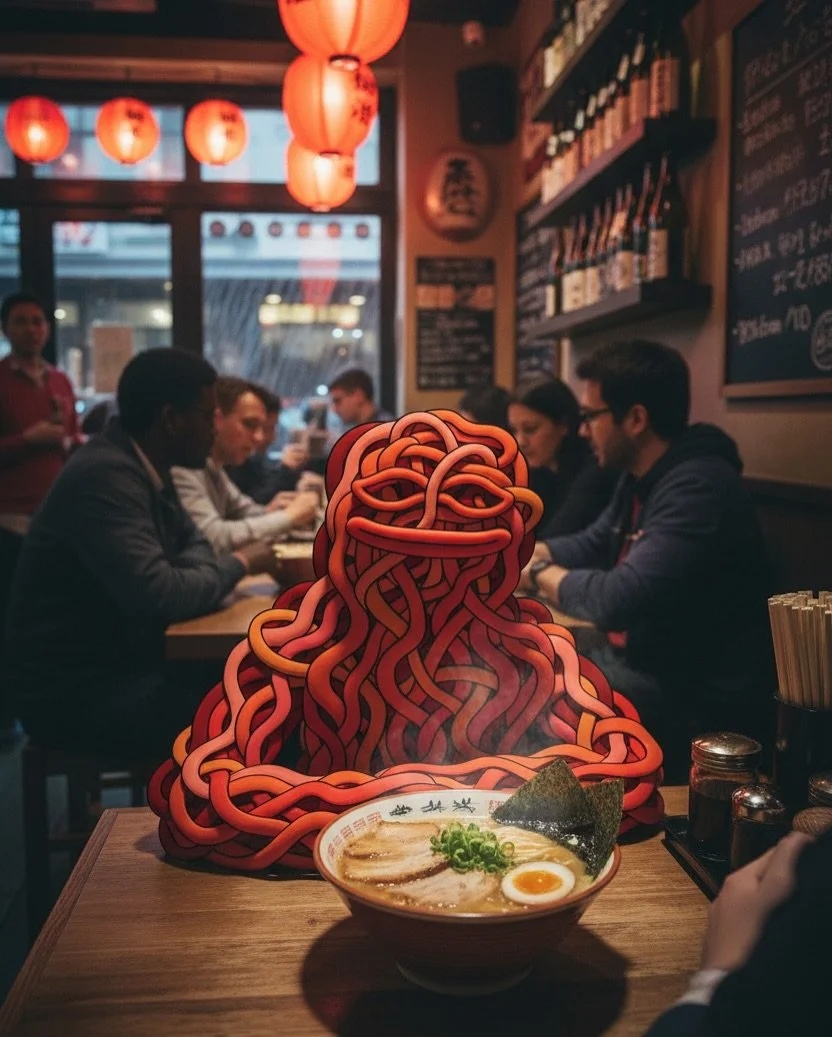 They gave me two wooden wands to capture the noodles&hellip; but noodle are free, chaotic &amp; alive. So I did what any sane cosmic carb would do, cannonballed into the ramen. 🌀

#ETH #ethereum  #crypto #web3 #memecoin #memeeconomy #degens #wagmi #