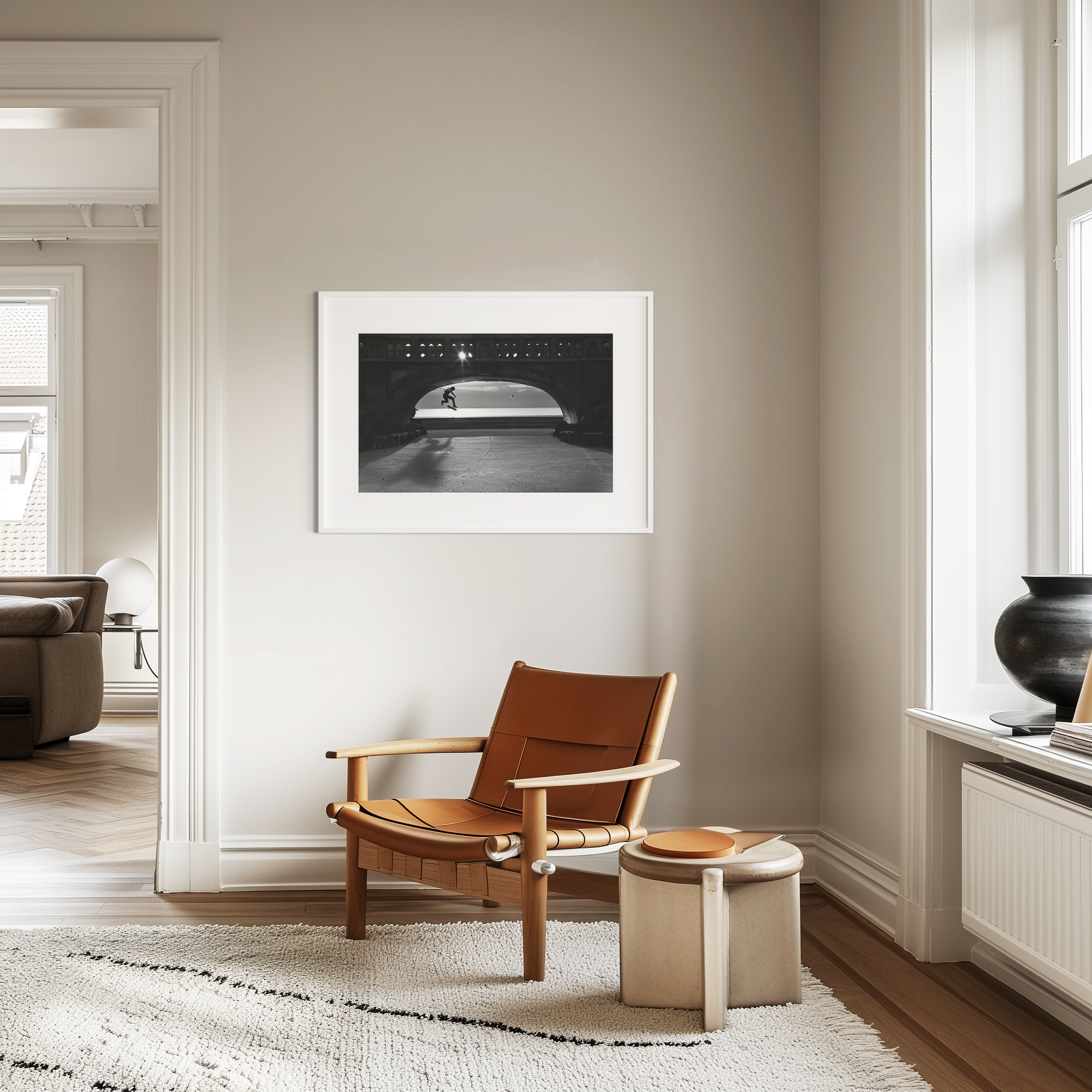 Grain Series St Kilda ~ Steve Gourlay B&W Signed Print