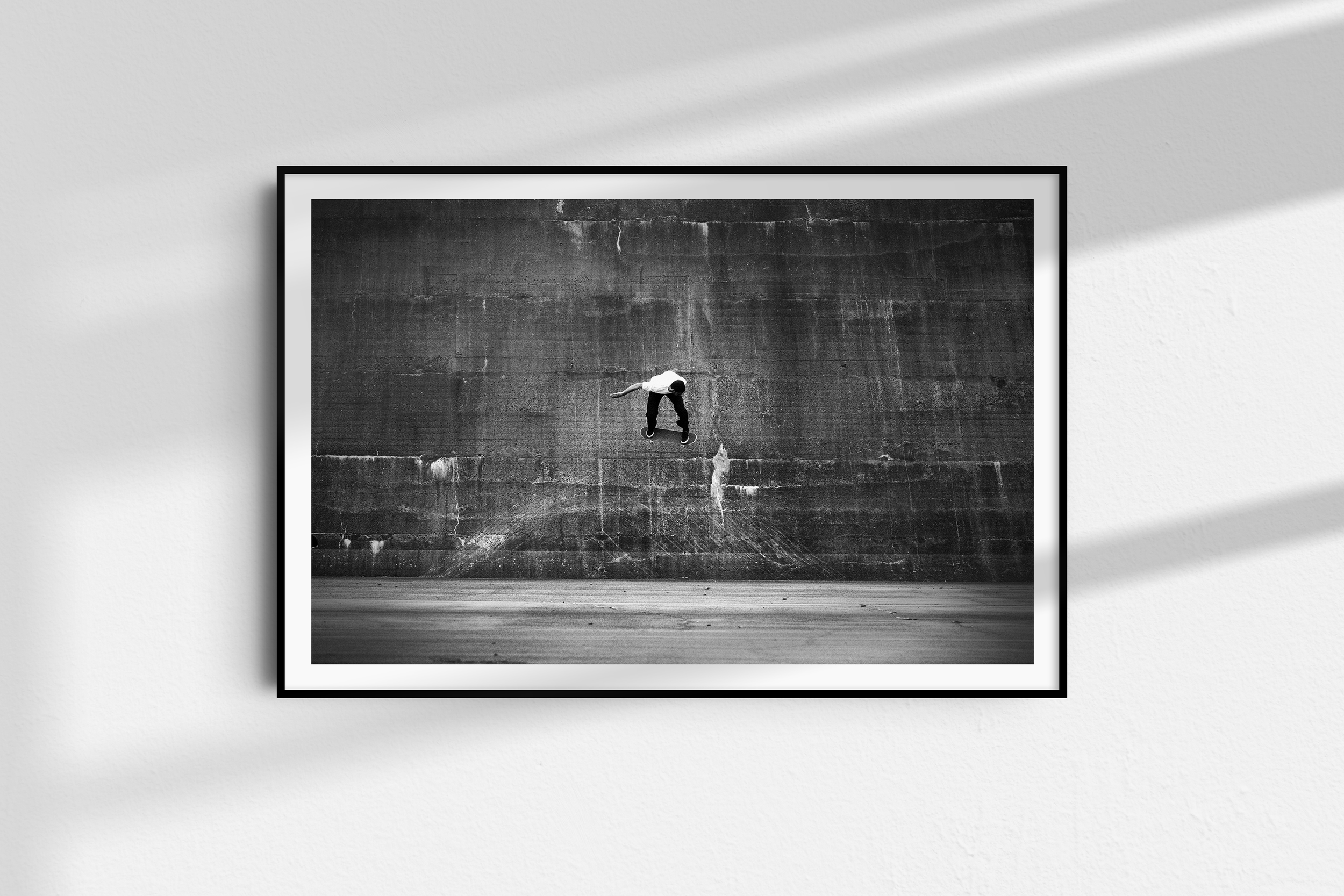Grain Series Concrete ~ Steve Gourlay B&W Signed Print