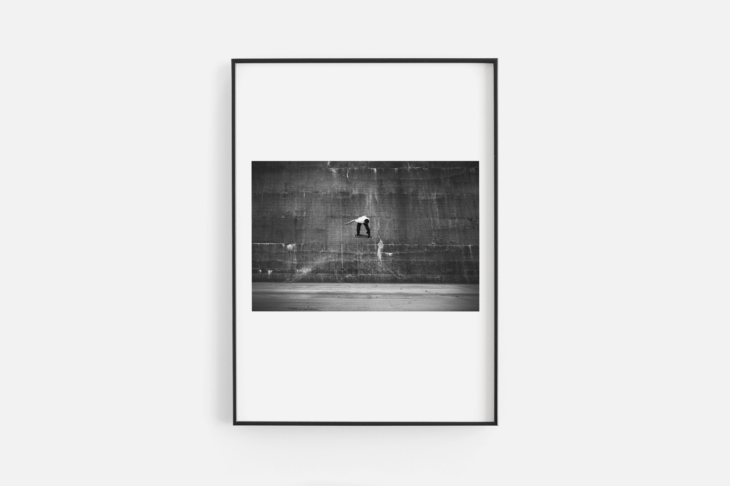 Grain Series Concrete ~ Steve Gourlay B&W Signed Print