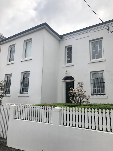 Carefully renovated Georgian home which now enjoys the comfort of double glazing. Using internal colonial bars to retain the home's character.