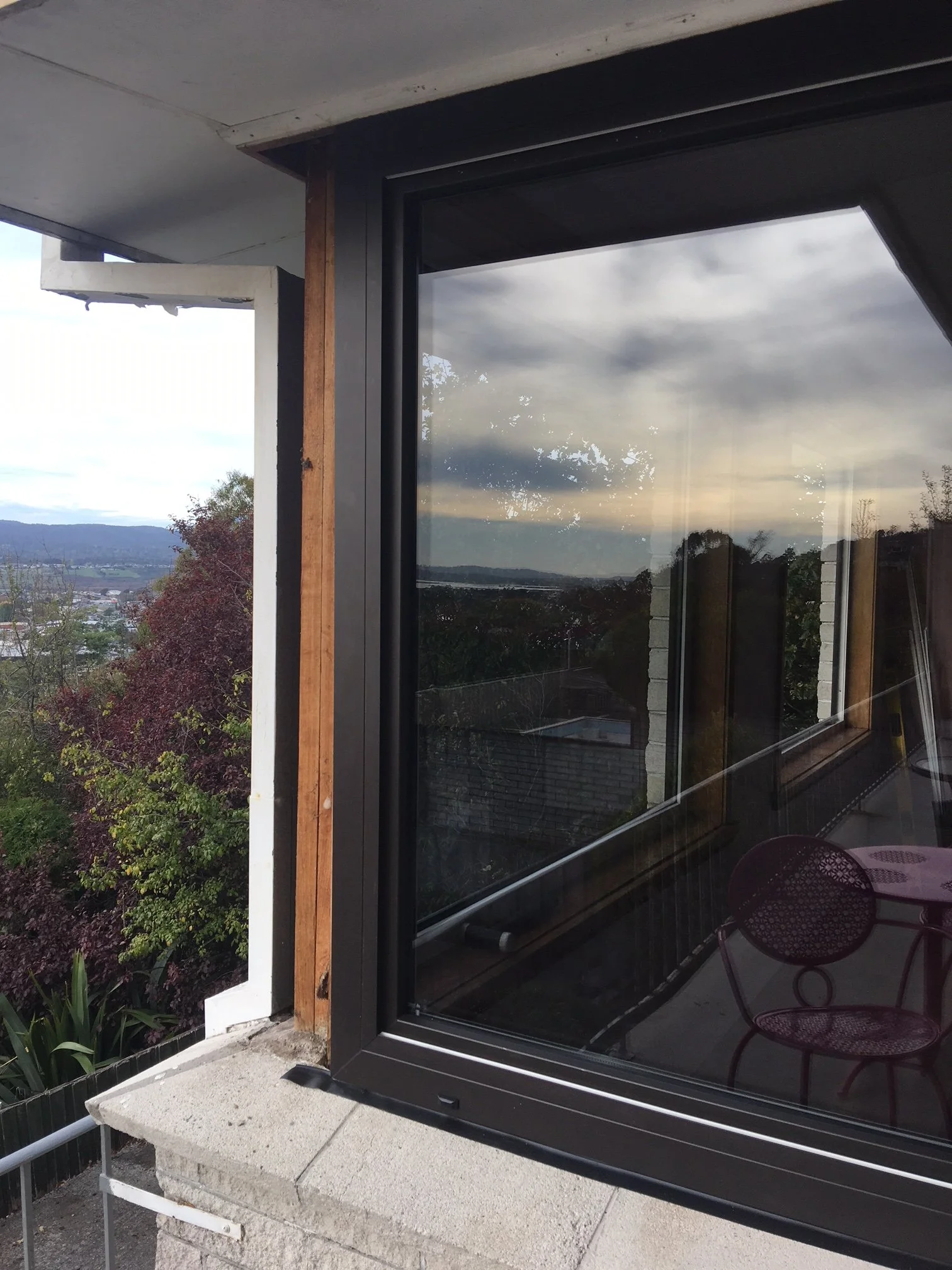 See our grey privacy tinted Double Glazing in action!