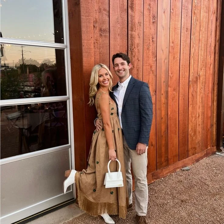 Elegant Brown Maxi Dress Brown Green XS.jpeg