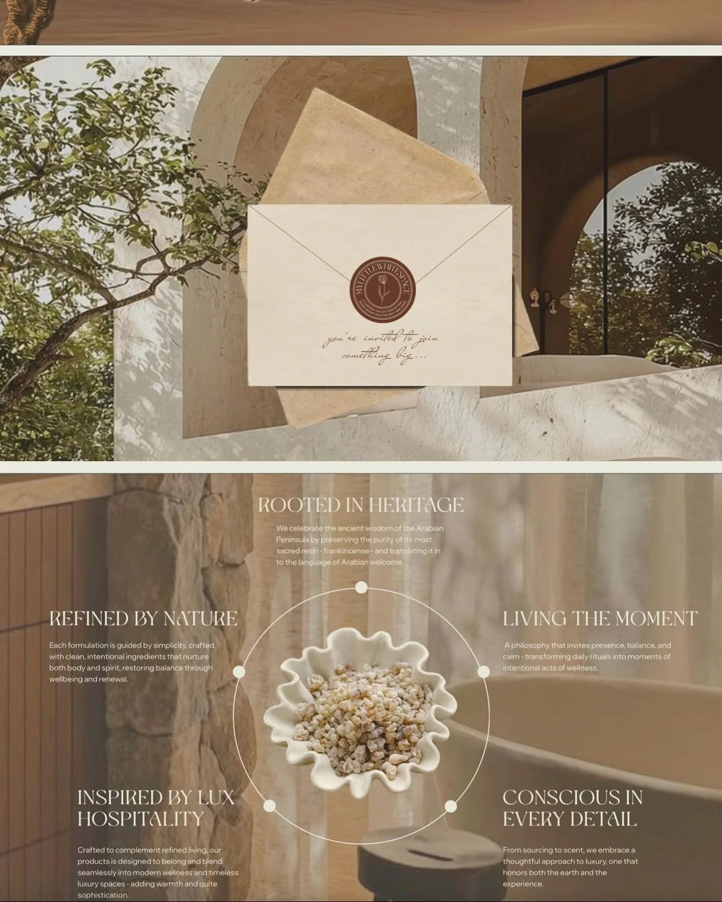 Inviting you to join the art of soft living. Unhurried and present. 

On another note, if you would like to be part of the bigger picture behind the scenes, our early investment and partnership program is now open for discussion. Reach out to us for 