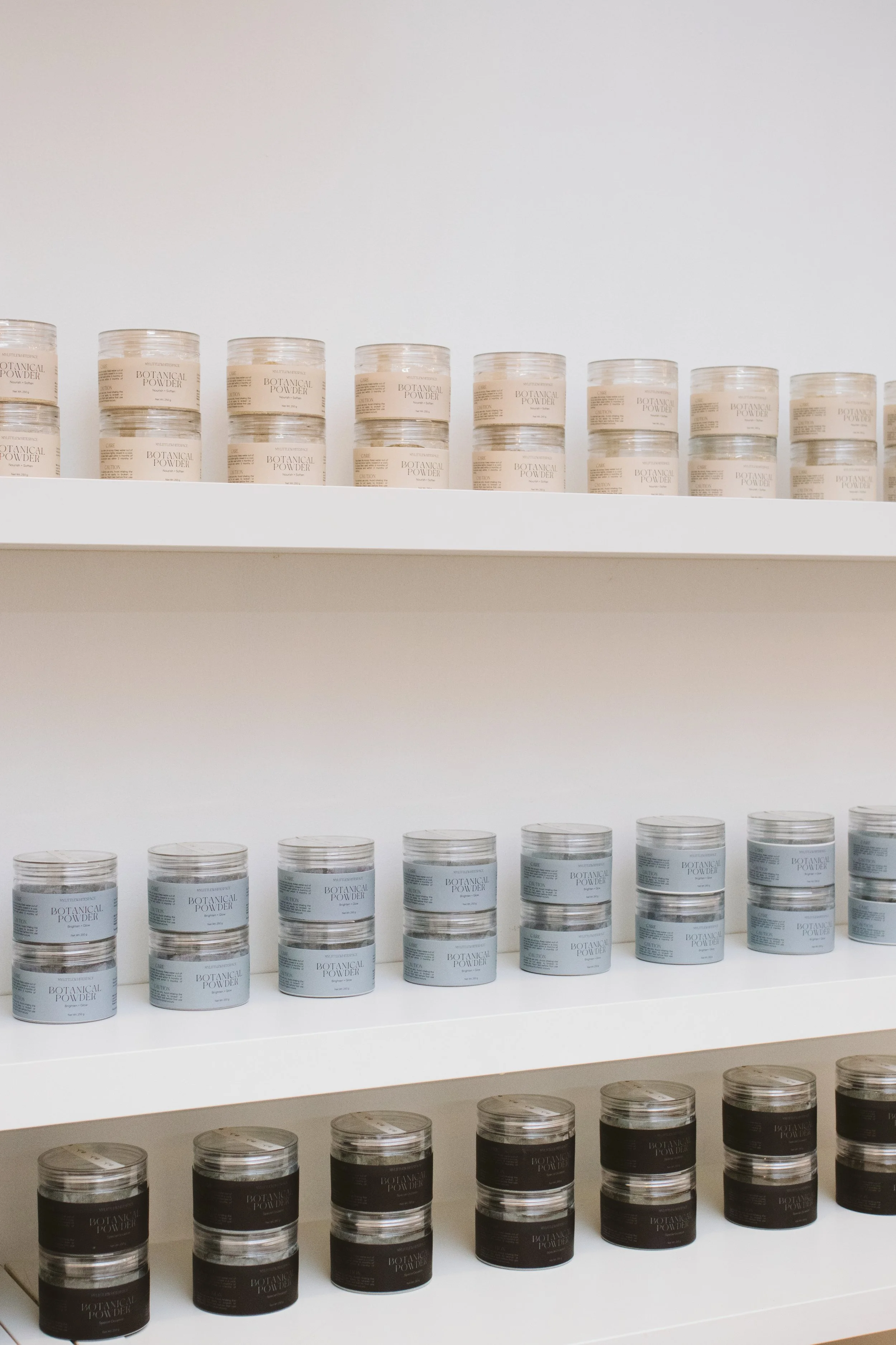 Introducing our three Botanical Powder blends 