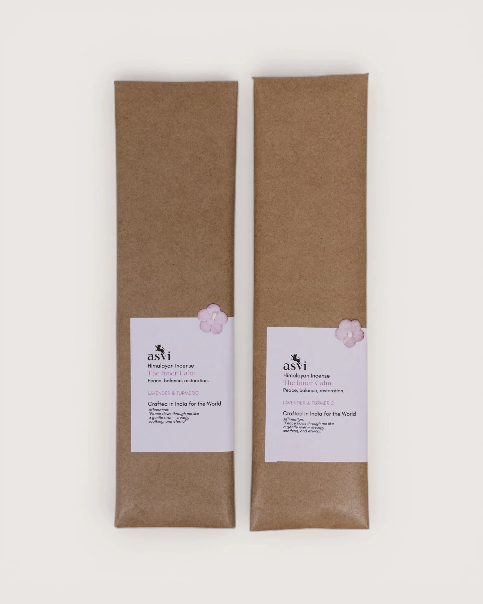 ASVI: Organic Ayurvedic Incense (The Inner Calm)