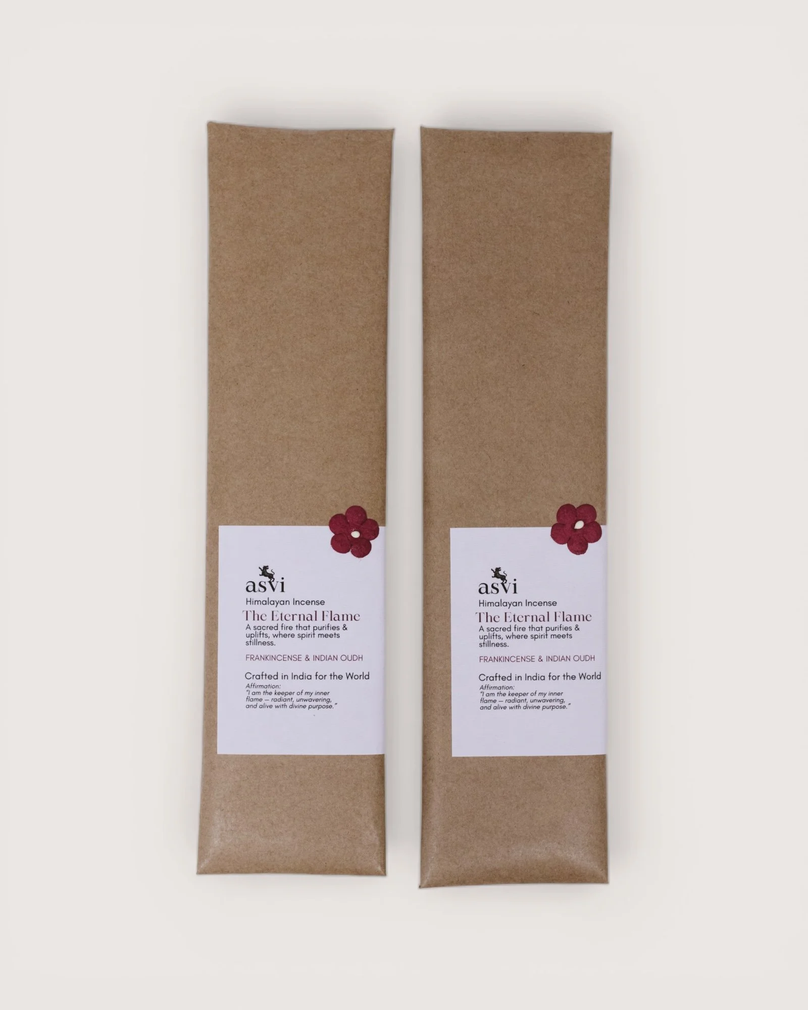 ASVI: Organic Ayurvedic Incense (The Eternal Flame)