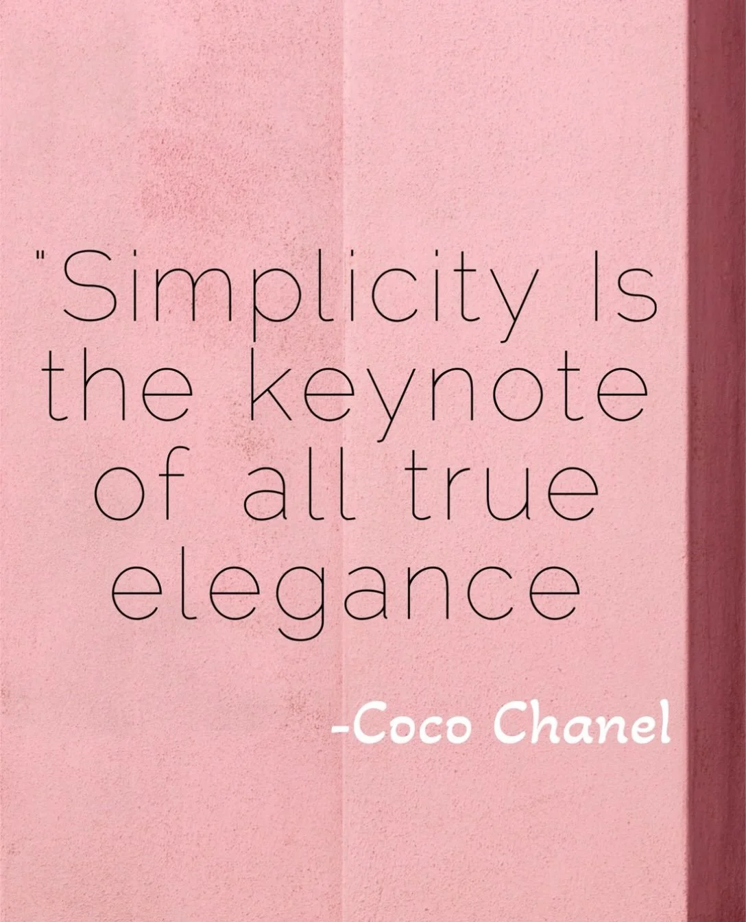 Simplicity is the ultimate elegance.

Quiet luxury.
Effortless beauty.
Impeccable hair.

Nothing overdone. Everything intentional.

MMA SALON &middot; MIAMI BEACH
French artistry, without the noise.

We don&rsquo;t do basic, ever.