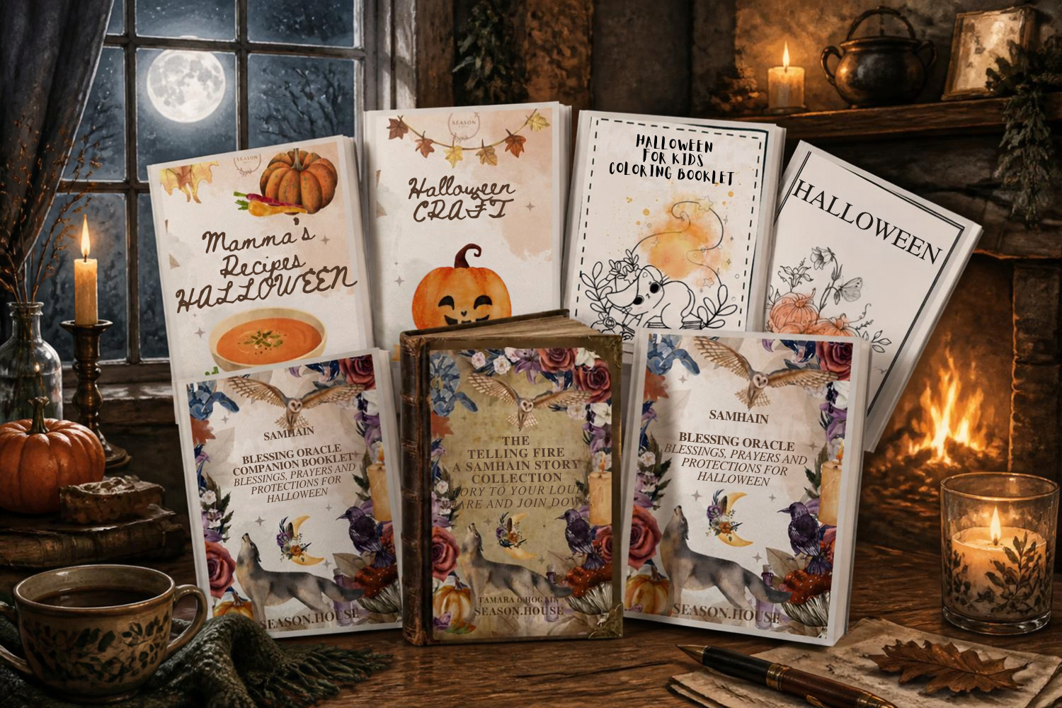 Samhain Recipe, Crafts and Colouring Book_Mockups (2).png