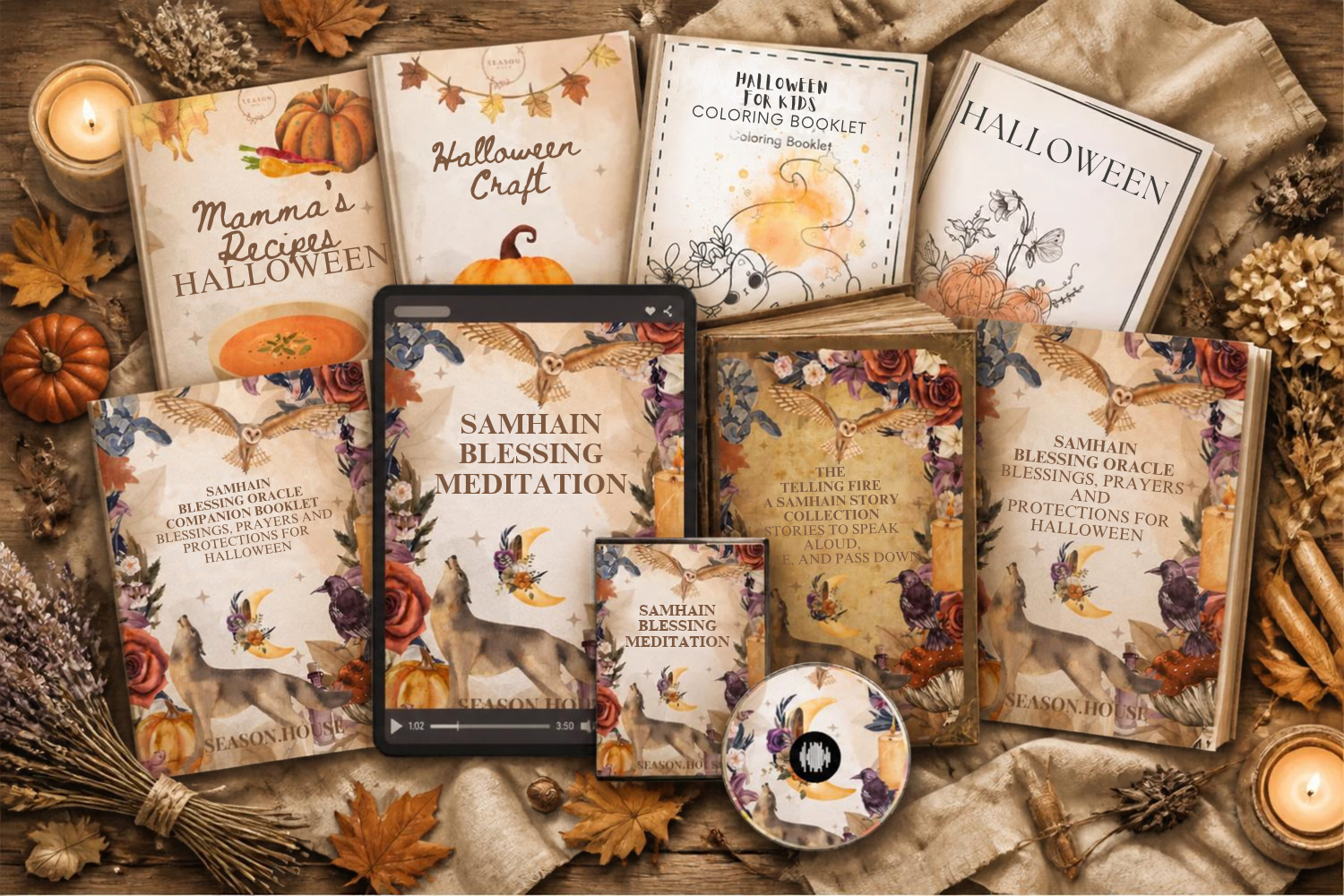 Samhain Recipe, Crafts and Colouring Book_Mockups (1).png