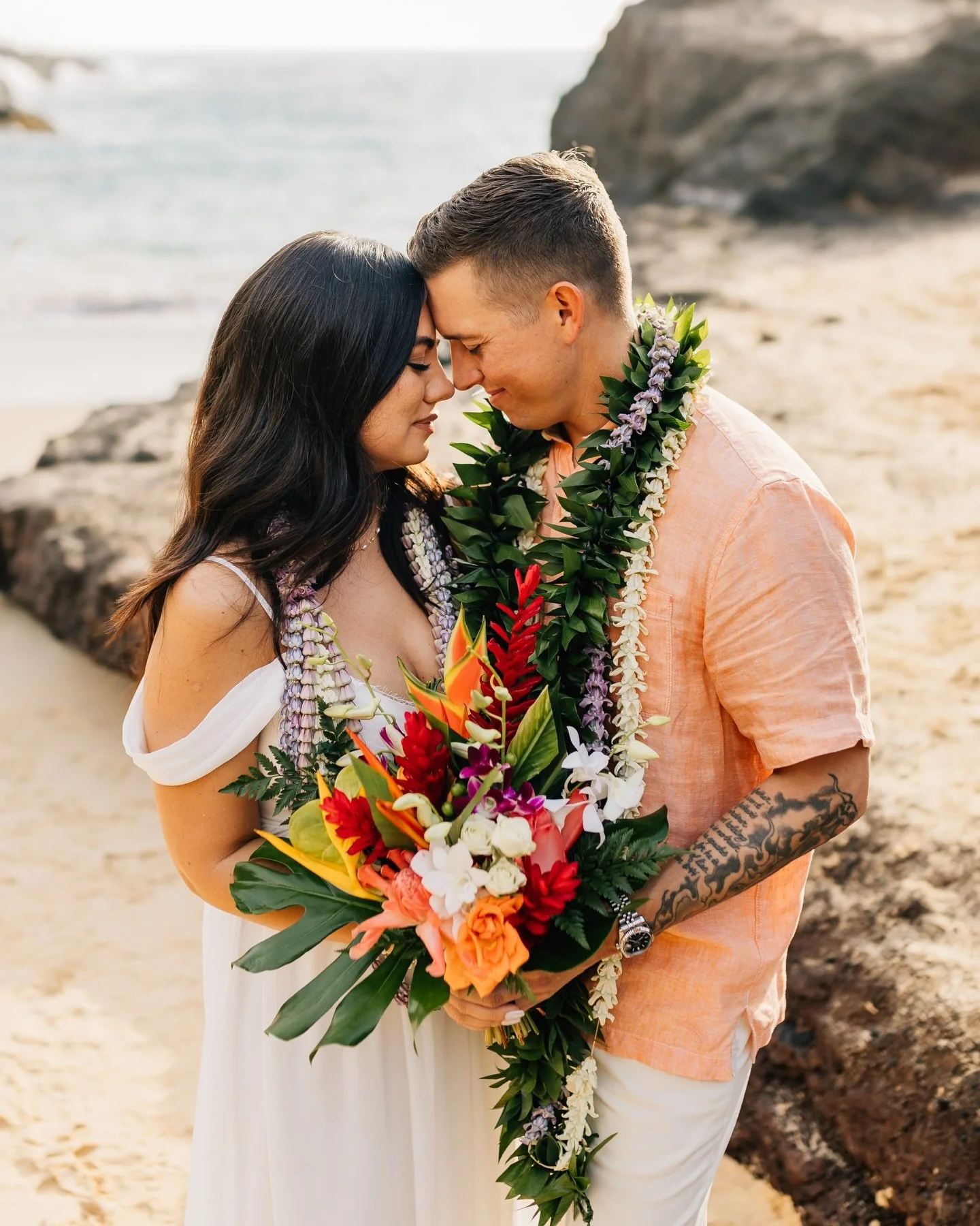 This incredible couple had an unusual first day of marriage but I know through witnessing this wedding ceremony that they will come out of the storm with sunshine! Their strength, unwavering love to one another and pure joy to stand by each other&rsq