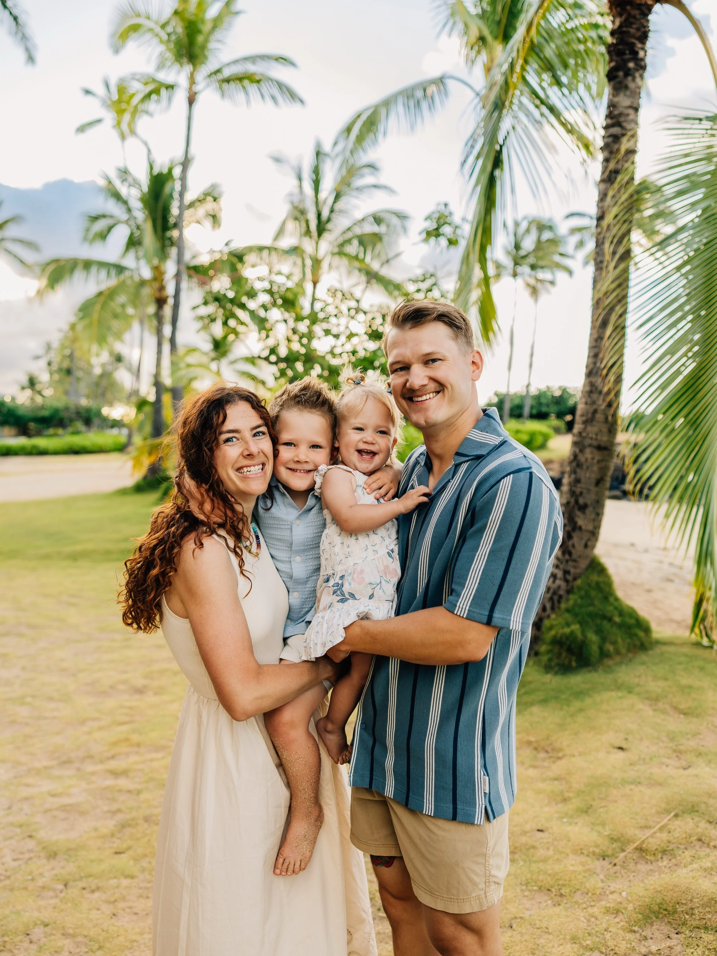 This sweet sunrise family session was full of sandy toes, giggles, cuddles, and the kind of memories that pass by far too quickly. The early wake up call is always worth it when the reward is soft morning light, empty beaches, and a gallery filled wi