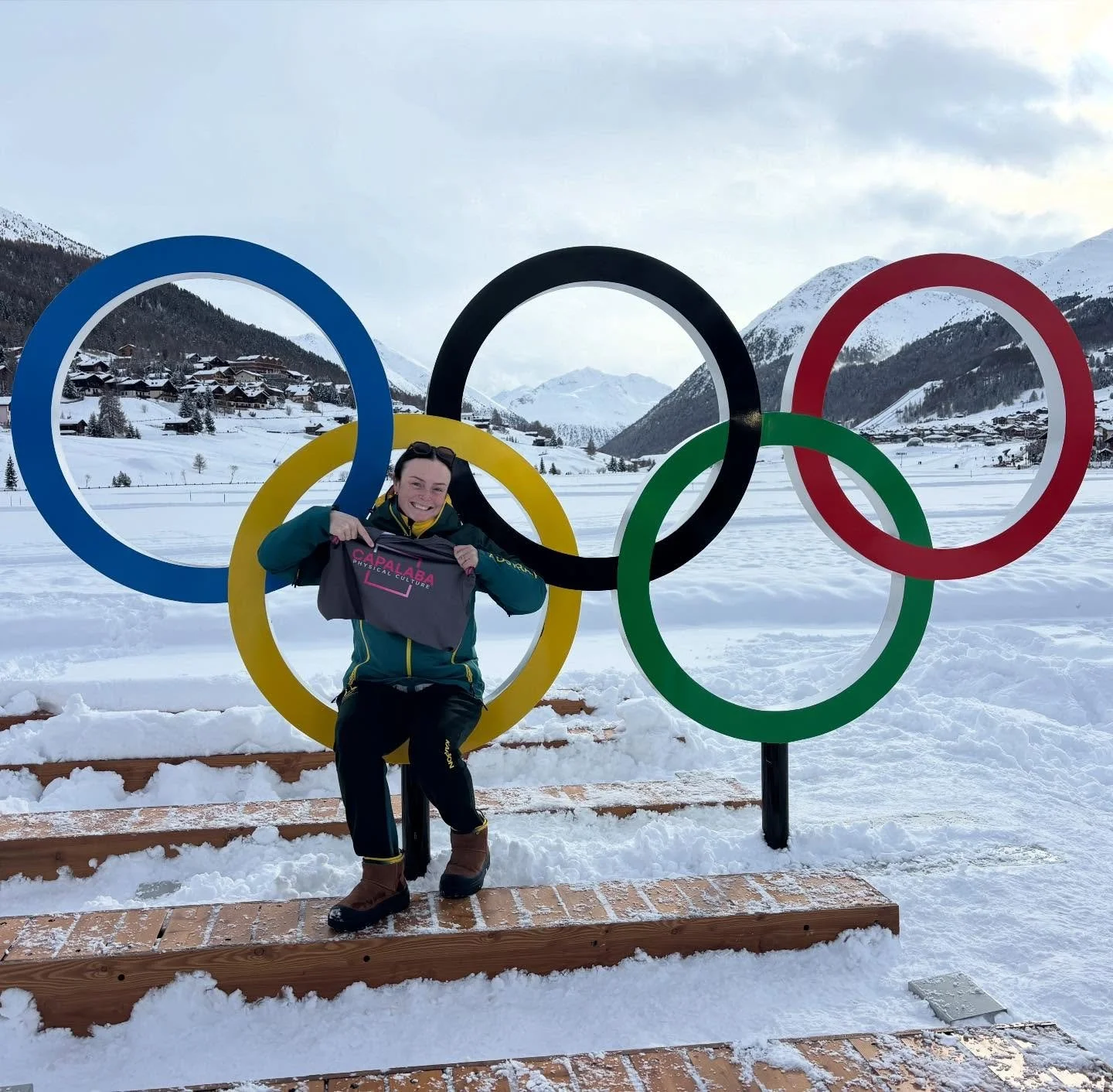 AUSSIE AUSSIE AUSSIE 💚💛 Capalaba is at the Winter Olympic Games ❄️ We can&rsquo;t wait to watch and support our very own coach Renee as the Australian Aerial Ski Team take on Olympic Qualifications tonight!! Tune in at 7.45pm (BNE) to support our A
