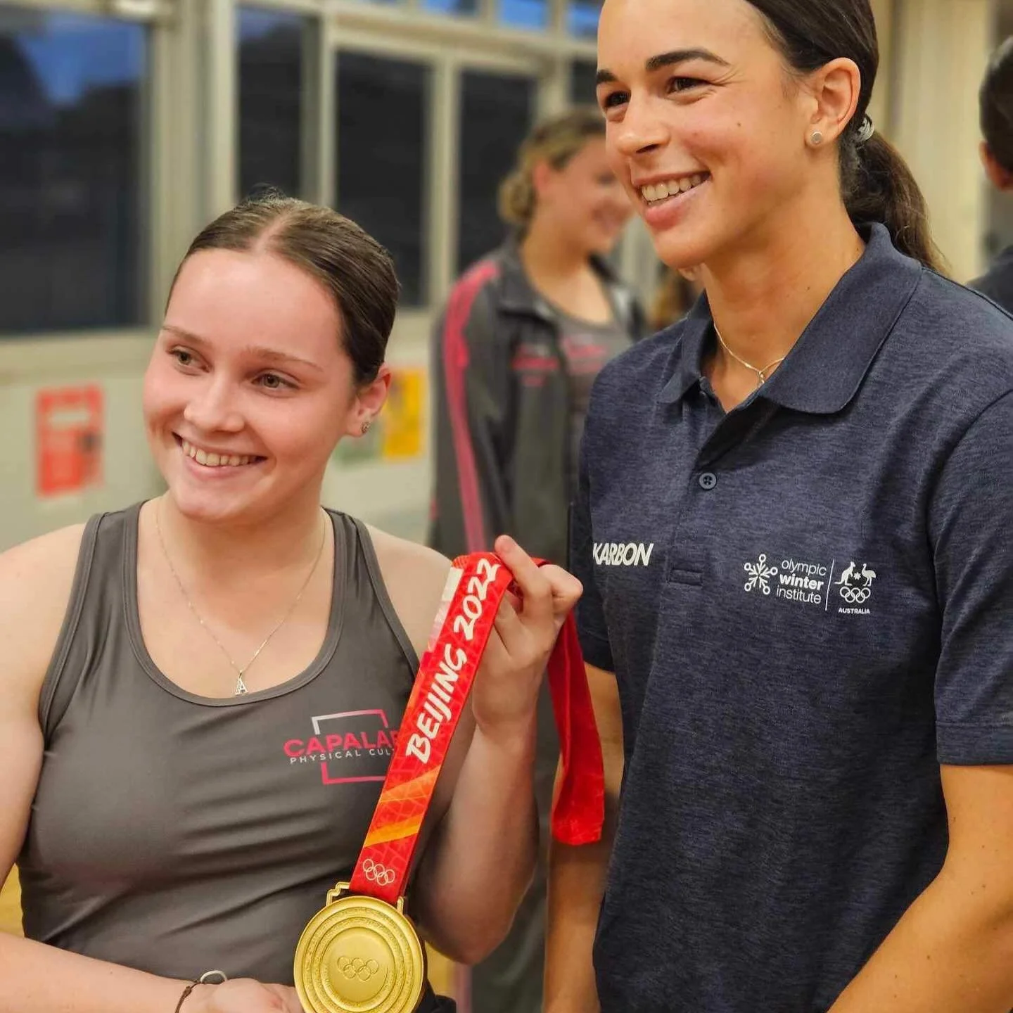 We&rsquo;re getting Olympic fever 💚💛 Flashback to when Olympic Gold medalist Jakara Anthony visited Capalaba🥇
AUSSIE AUSSIE AUSSIE!! #olympics #winterolympics2026 #gold #inspire #physie