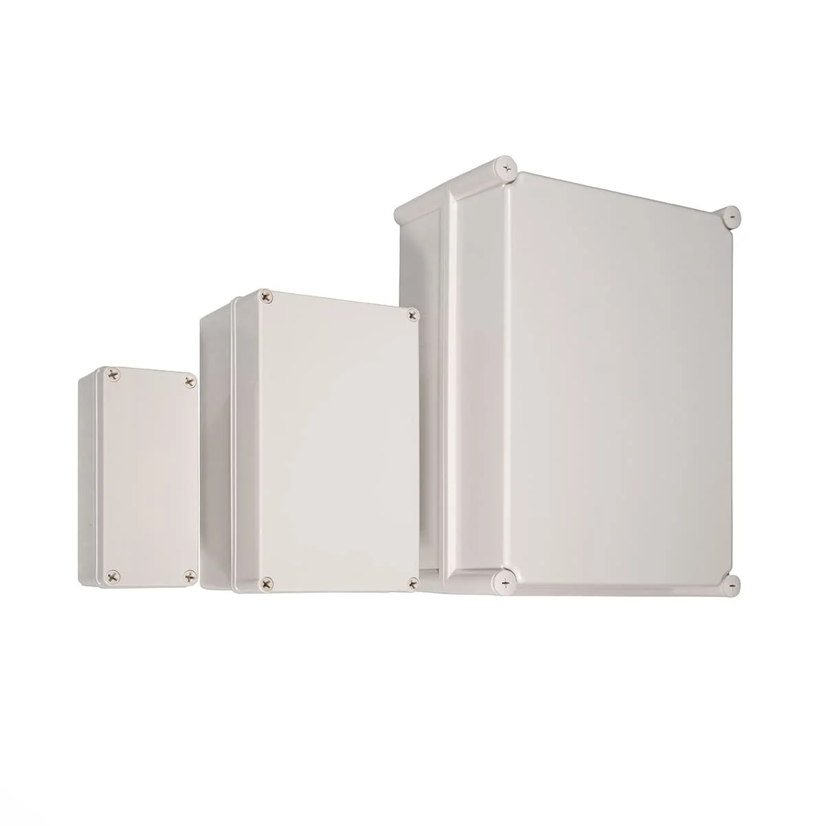 NON-METALLIC ENCLOSURES GREY COVER ABS SCREW TYPE