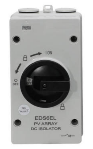 PEMSEDS6EL-XX DC ISOLATOR(1500V) IP66 ENCLOSURE