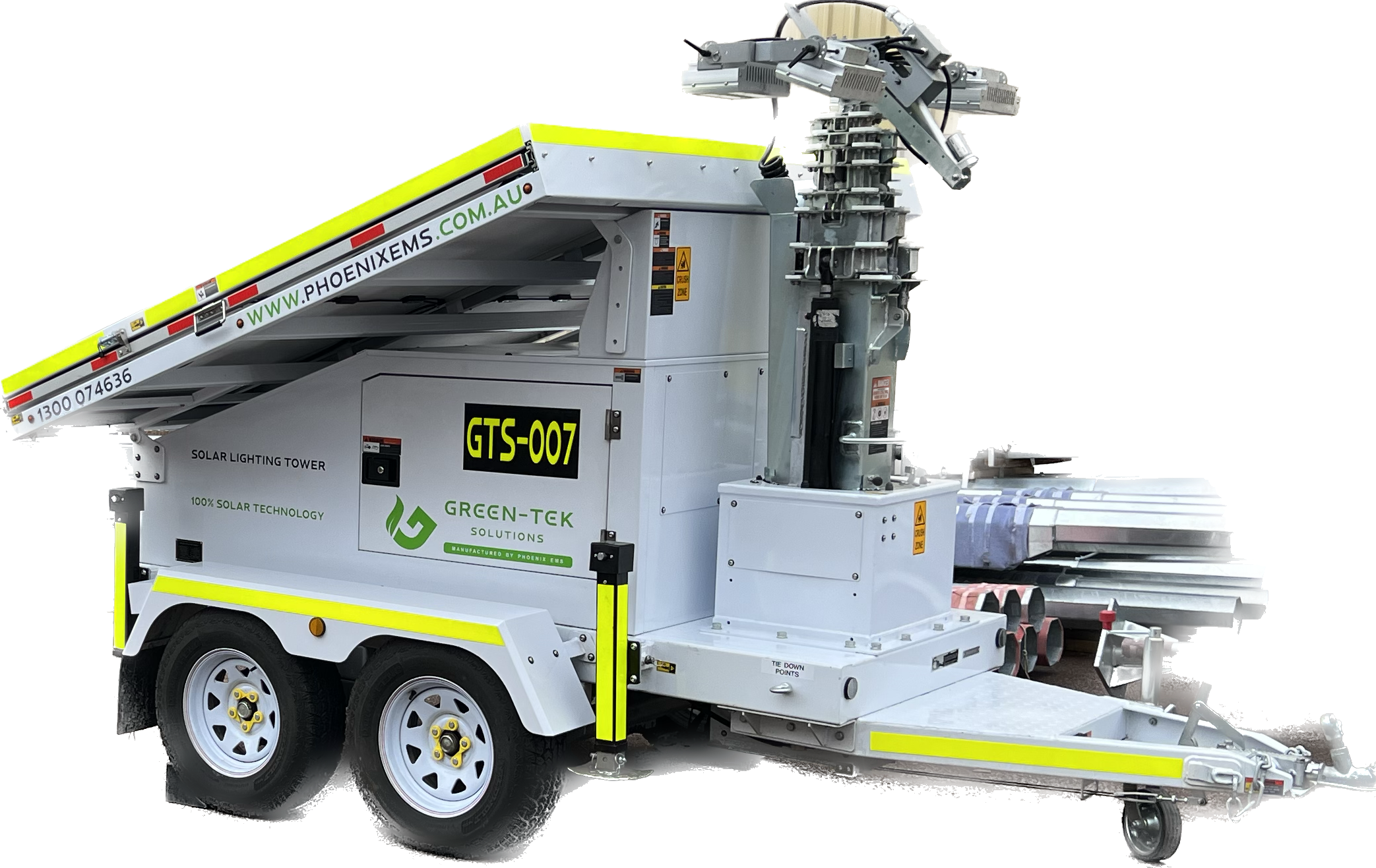 MOBILE SOLAR LIGHTING TRAILER - GTS SERIES 1200