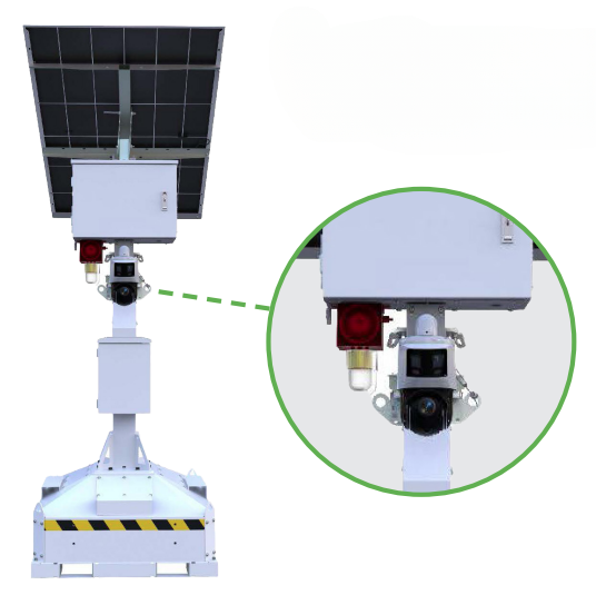 GTS-PST-SCC SOLAR CCTV TOWER