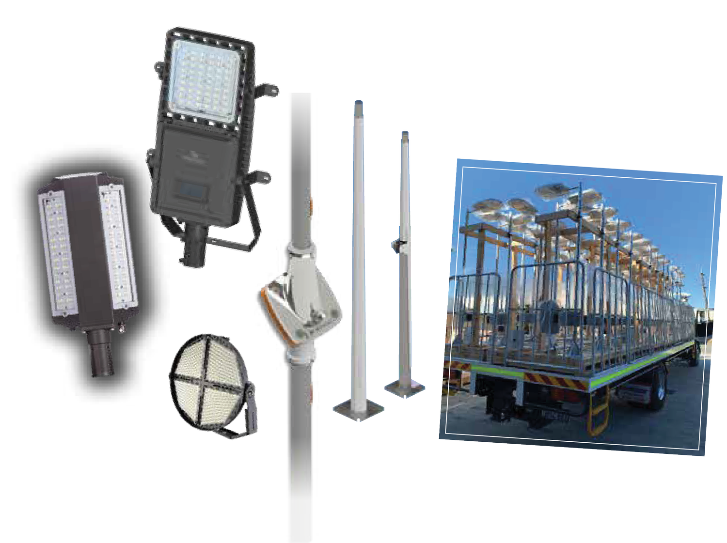 Phoenix Light & Pole | Industrial Lighting Columns & Mounts — Phoenix EMS