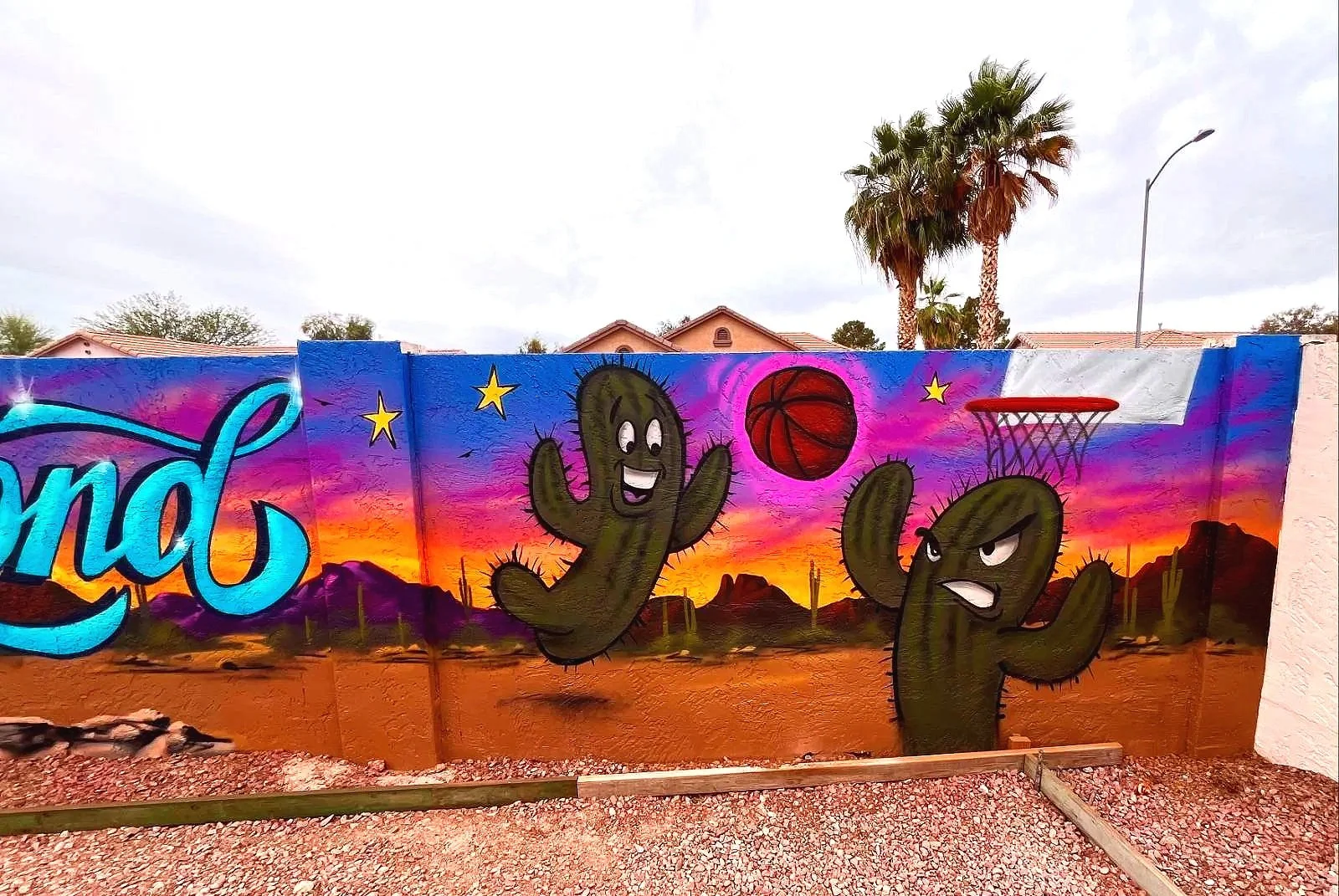 Custom mural portfolio by Arizona mural artist Jade Bamford featuring residential, commercial, Airbnb, and public murals.