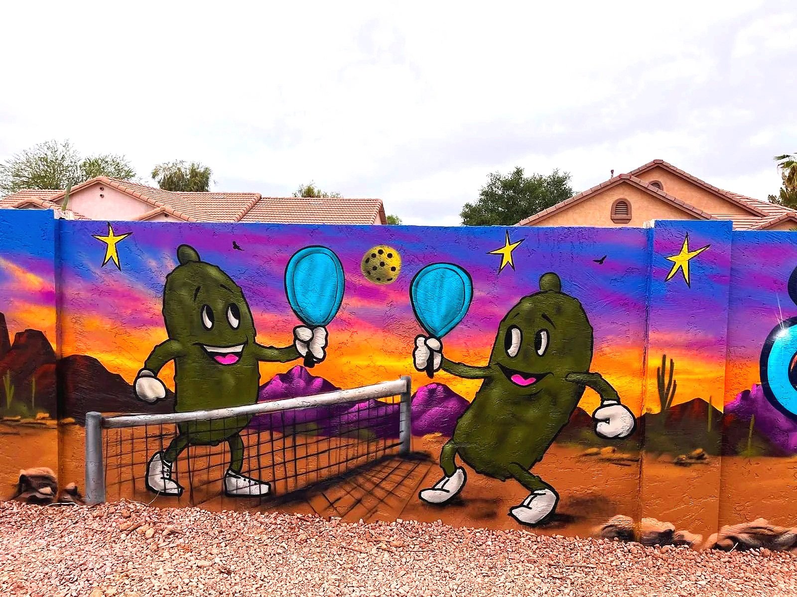 Custom mural portfolio by Arizona mural artist Jade Bamford featuring residential, commercial, Airbnb, and public murals.