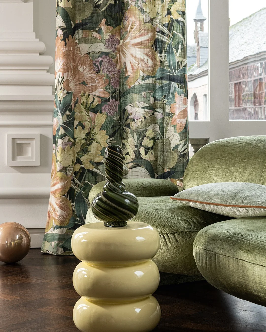 Blooming Sky, natura e tessuti d’autore.