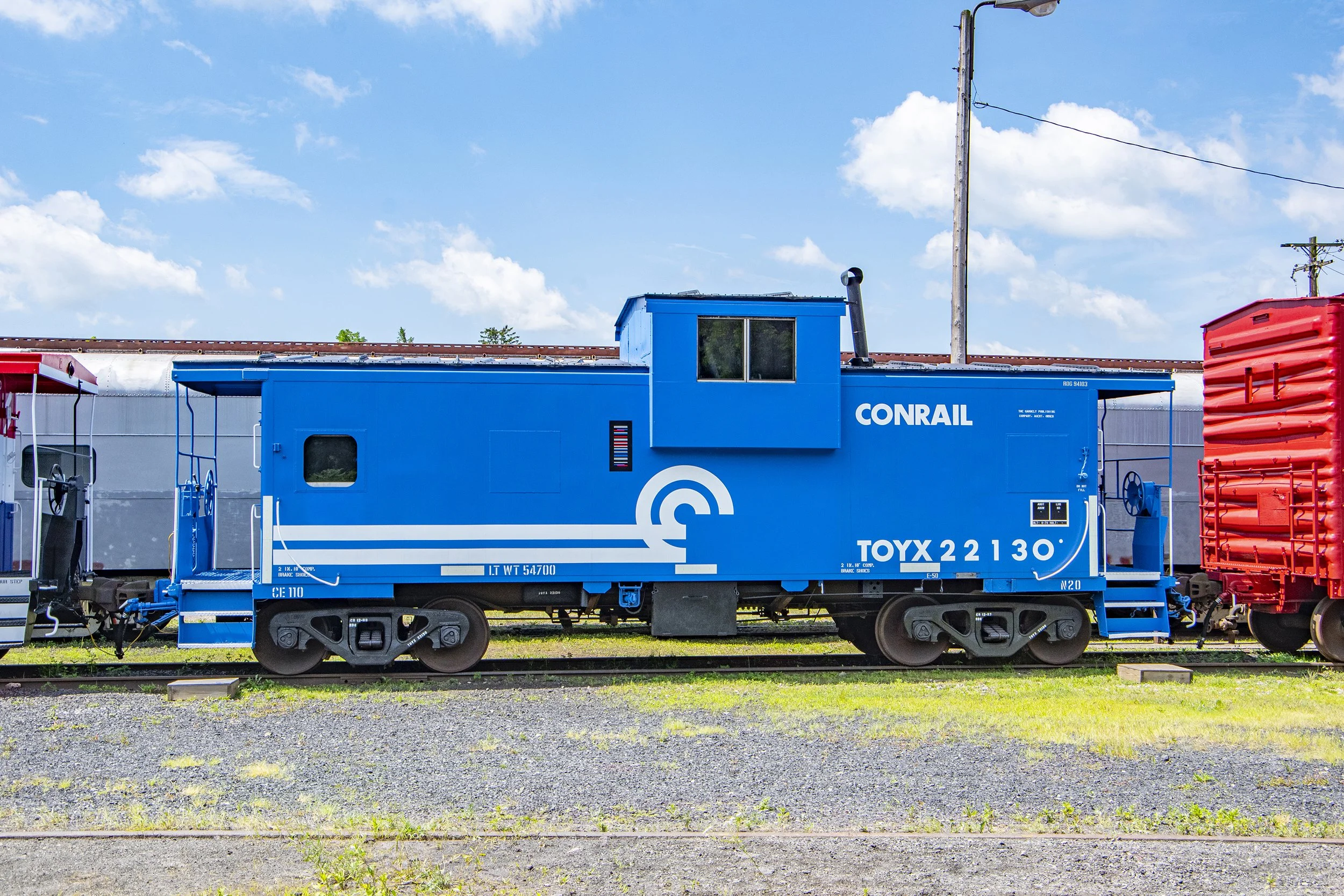 Conrail caboose 22130 — Port Jervis Railroad Museum