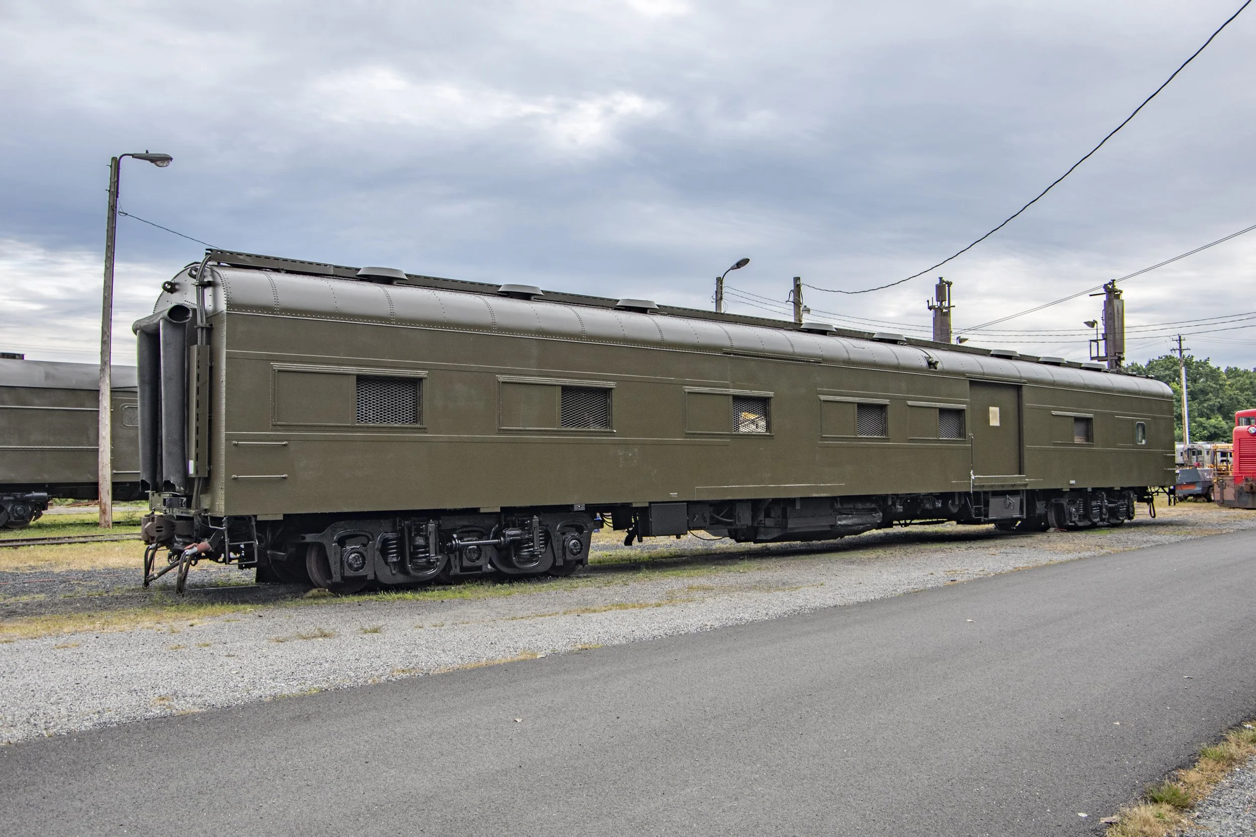 TOYX baggage car 1702 "Jack W. Pellington"