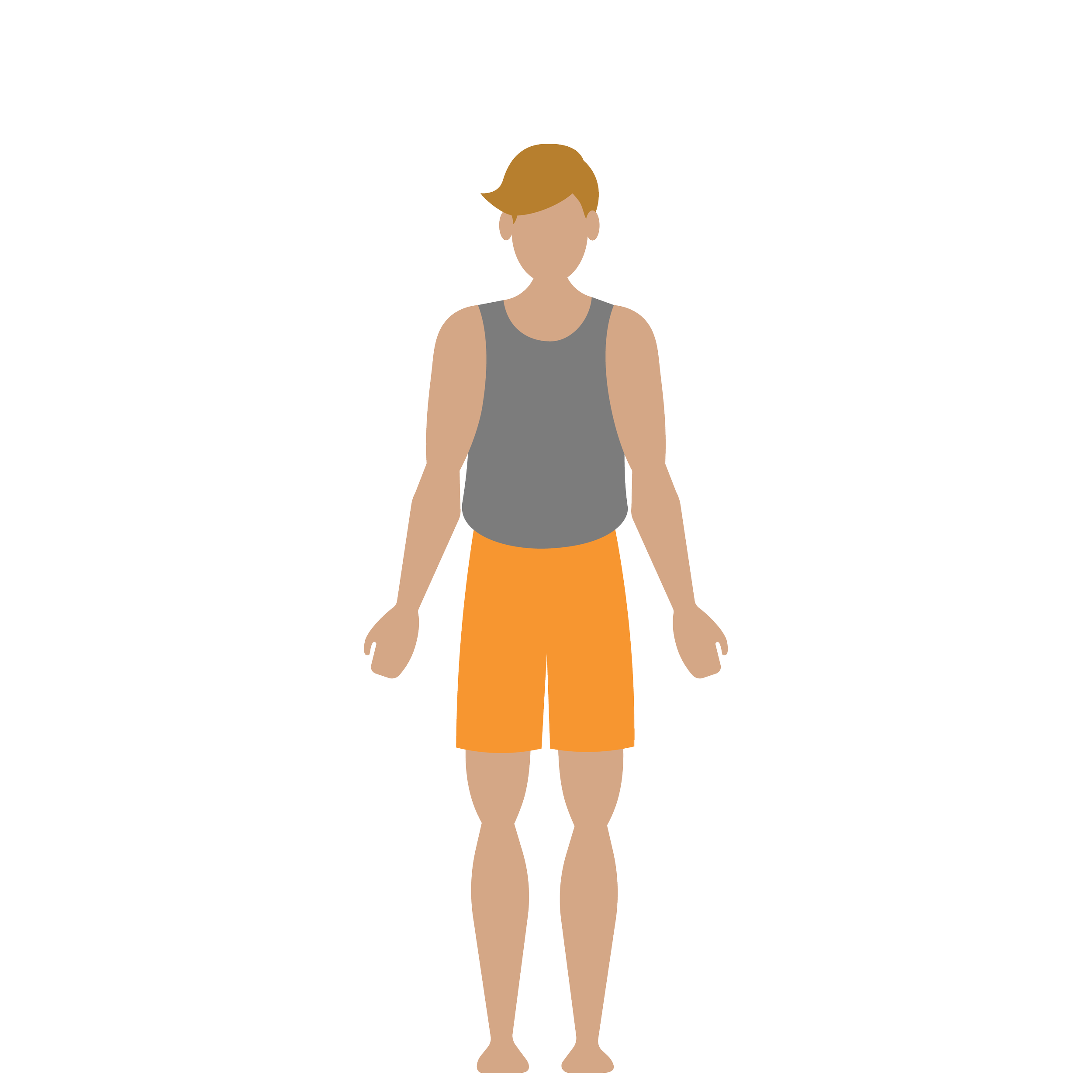 Sun Salutation A mountain pose