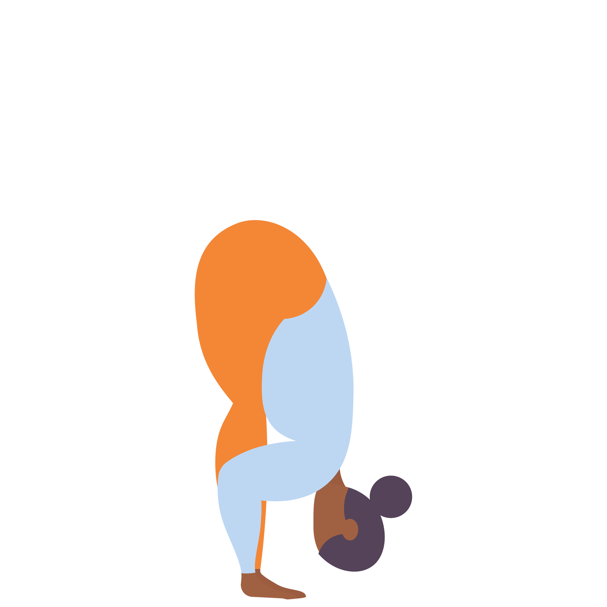 Sun Salutation A forward fold