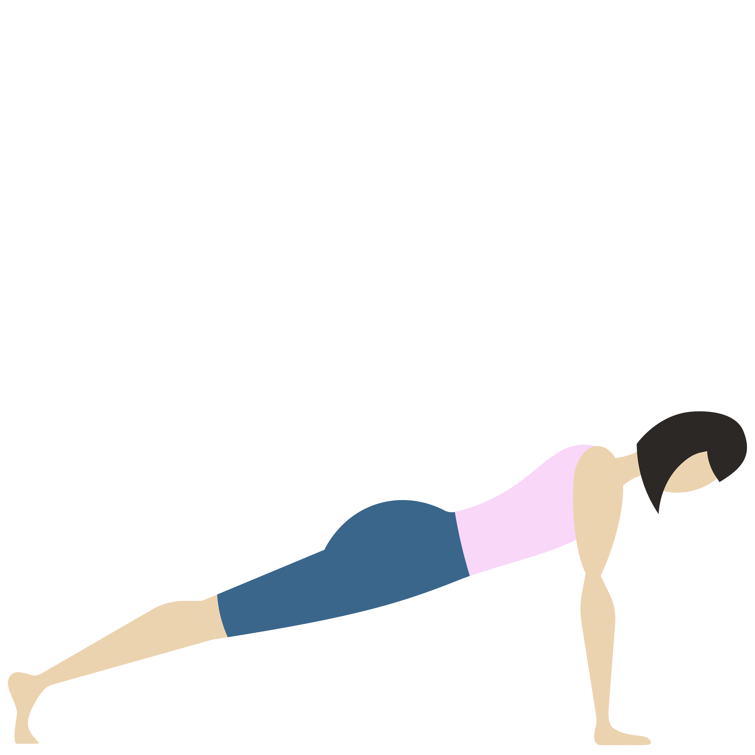 Sun Salutation A high plank