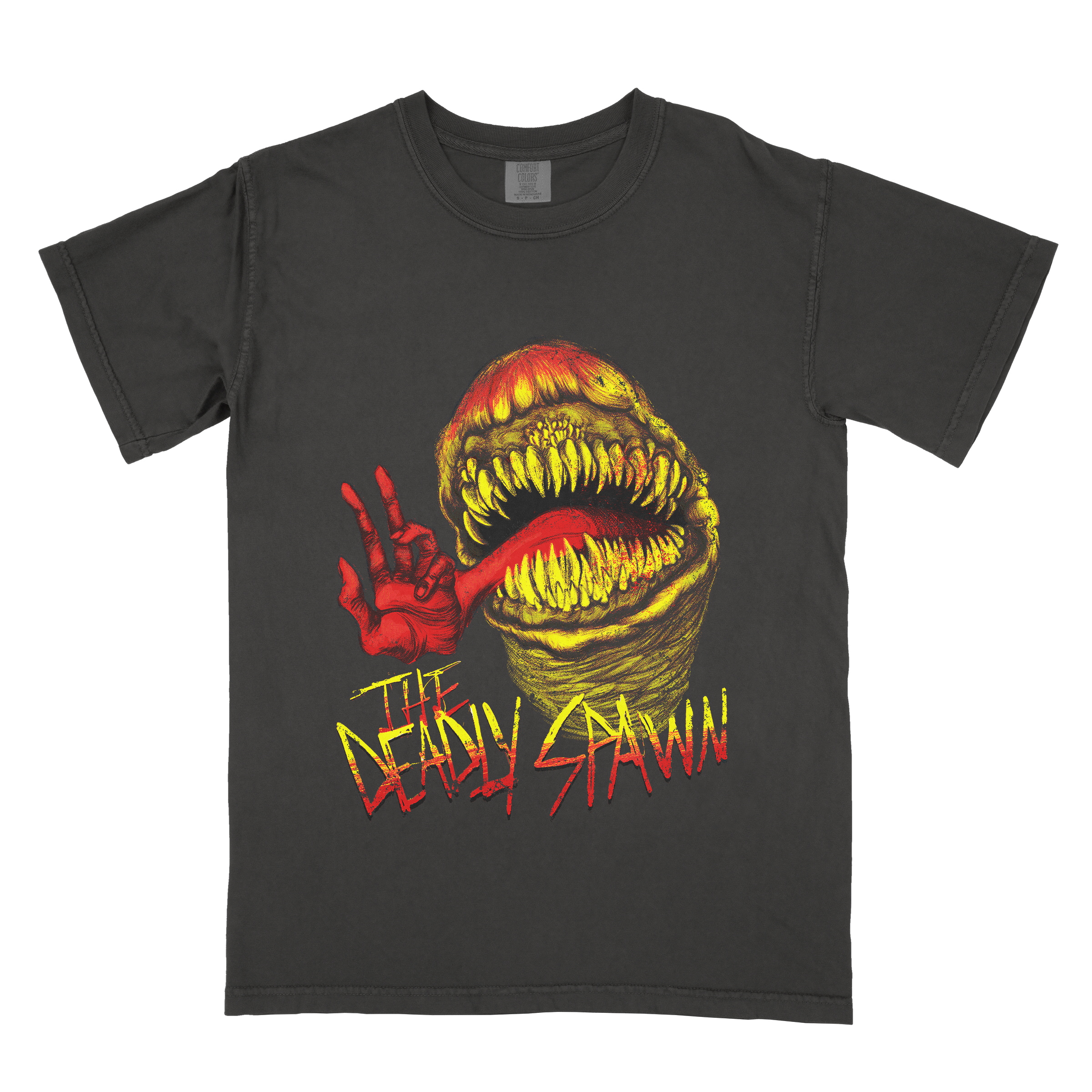 T-Shirt Design done for the movie, "The Deadly Spawn". 

Digital Illustration