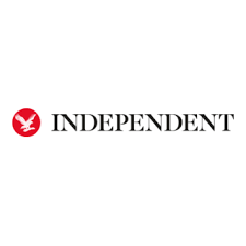 The logo of The Independent, featuring a red circle with a white bird silhouette, and the word 'INDEPENDENT' in black capital letters.