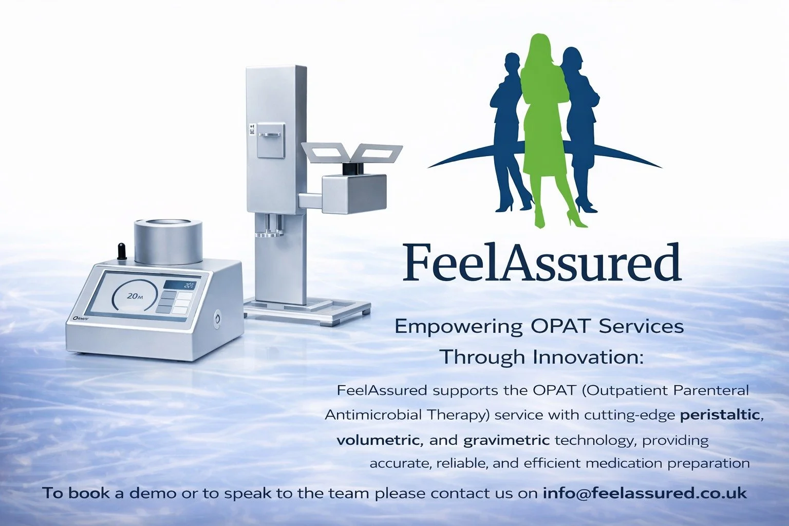 Tech Tuesday &ndash; Featuring Our Latest Solutions

This week we&rsquo;re shining the spotlight on how the Vigo +One system powers OPAT services with fast, accurate, and reliable medication delivery.

Meet the Vigo +One &ndash; a smart, high-precisi
