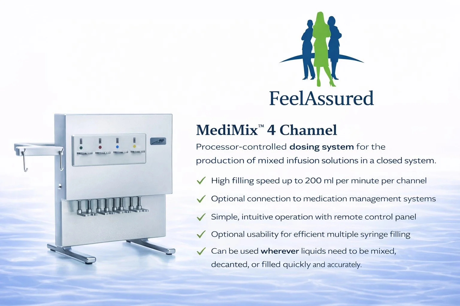 It&rsquo;s Tech Tuesday again!
This week, we&rsquo;re spotlighting the MediMix&trade; 4 Channel 👇

Why choose our dosing system?
Because it brings together speed, precision, and user-friendliness in one compact solution.
✔ Intelligent process contro