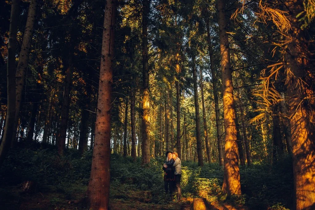 Woodland forest engagement shoot 