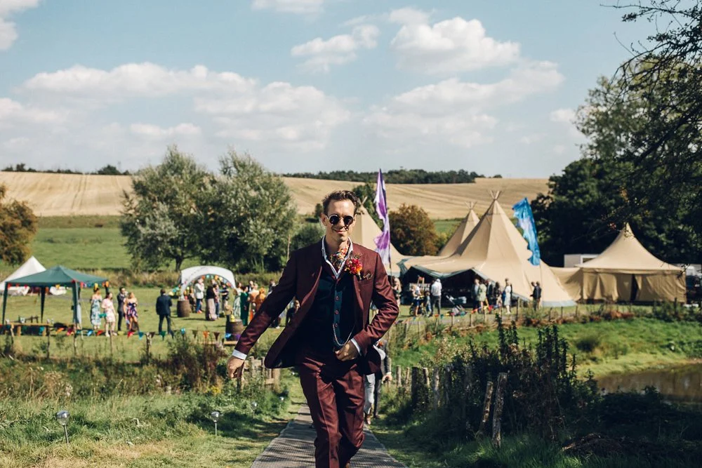 Boho Woodland Tipi Festival Wedding Braintree Essex Quirky Alternative Photography