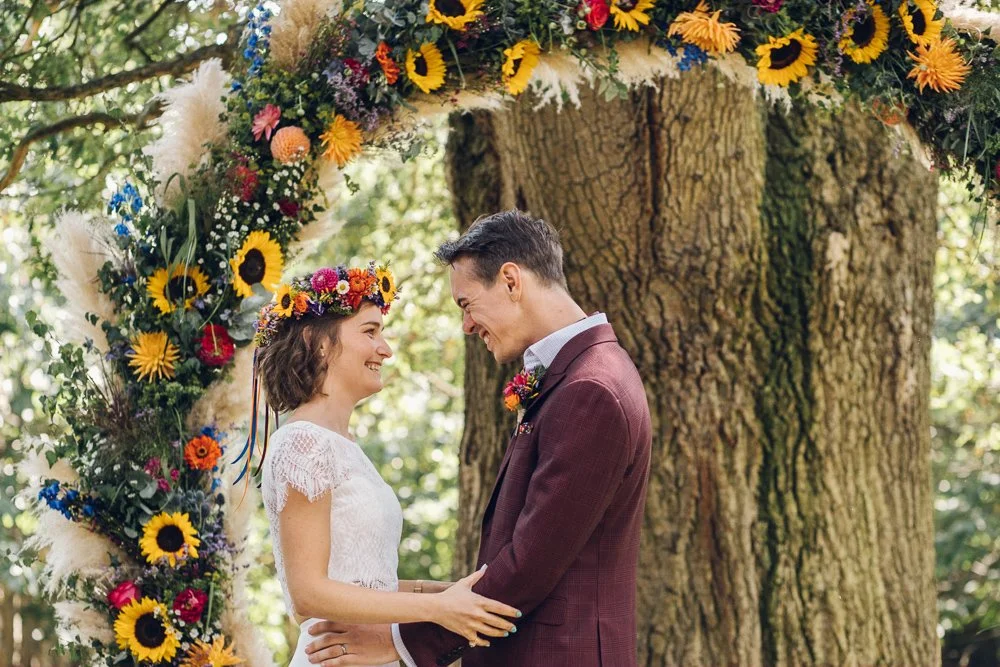 Boho Woodland Tipi Festival Wedding Braintree Essex Quirky Alternative Photography