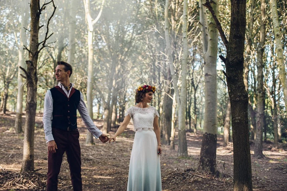 Boho Woodland Tipi Festival Wedding Braintree Essex Quirky Alternative Photography