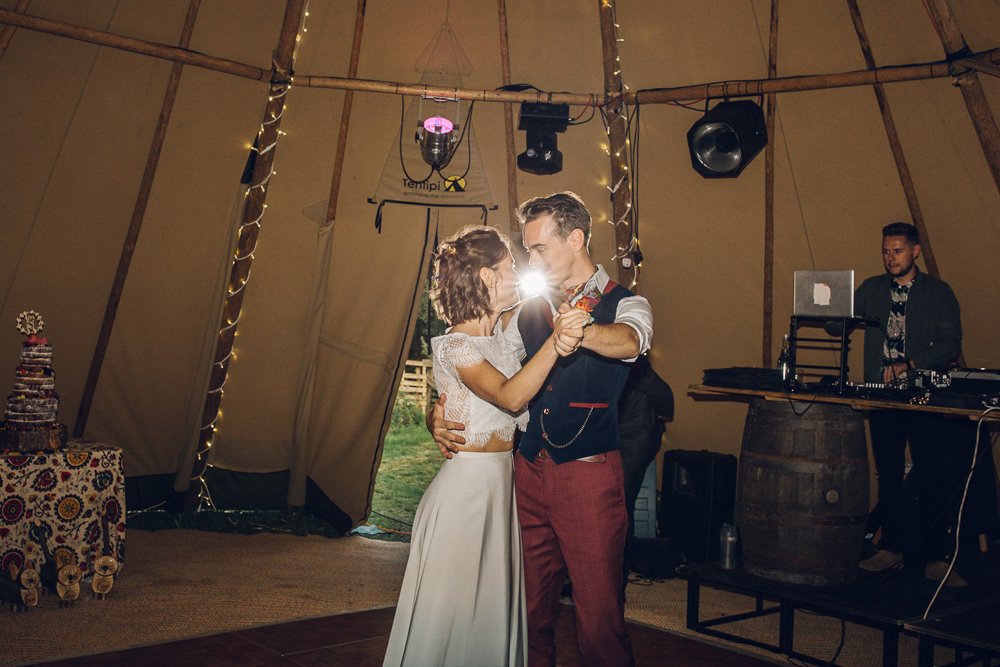 Boho Woodland Tipi Festival Wedding Braintree Essex Quirky Alternative Photography