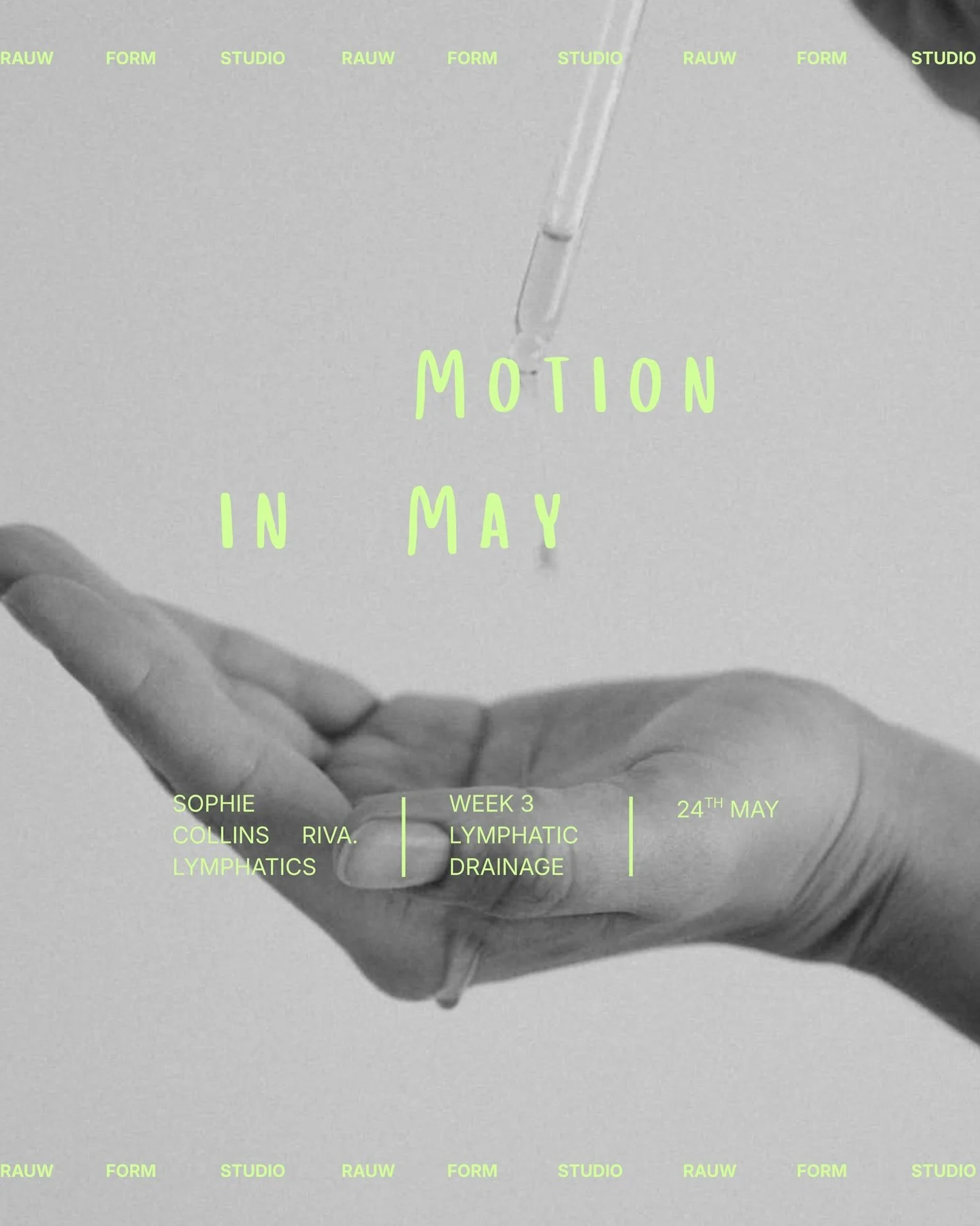 WE&rsquo;RE HOSTING SOME INCREDIBLE FACILITATORS EACH SUNDAY, STARTING MAY 10TH.
&nbsp;
An opportunity to build simple habits that nourish your everyday life both in and out of the studio. A small moment each week to reconnect with how you move, thin
