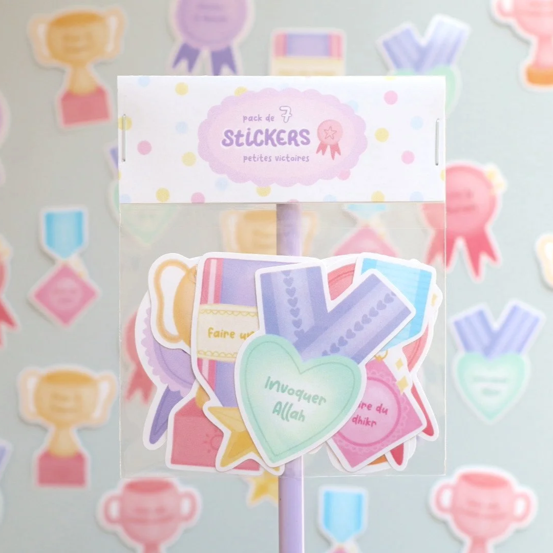 Pack de stickers - petites victoires