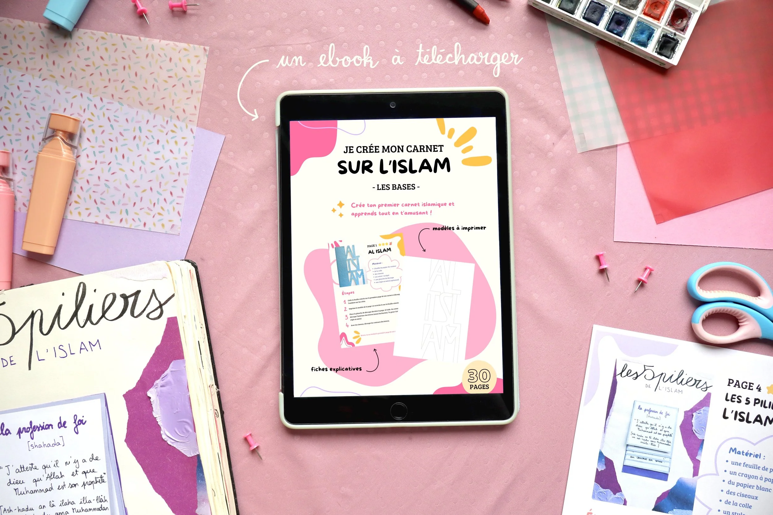 E-book - Je crée mon carnet sur l'Islam