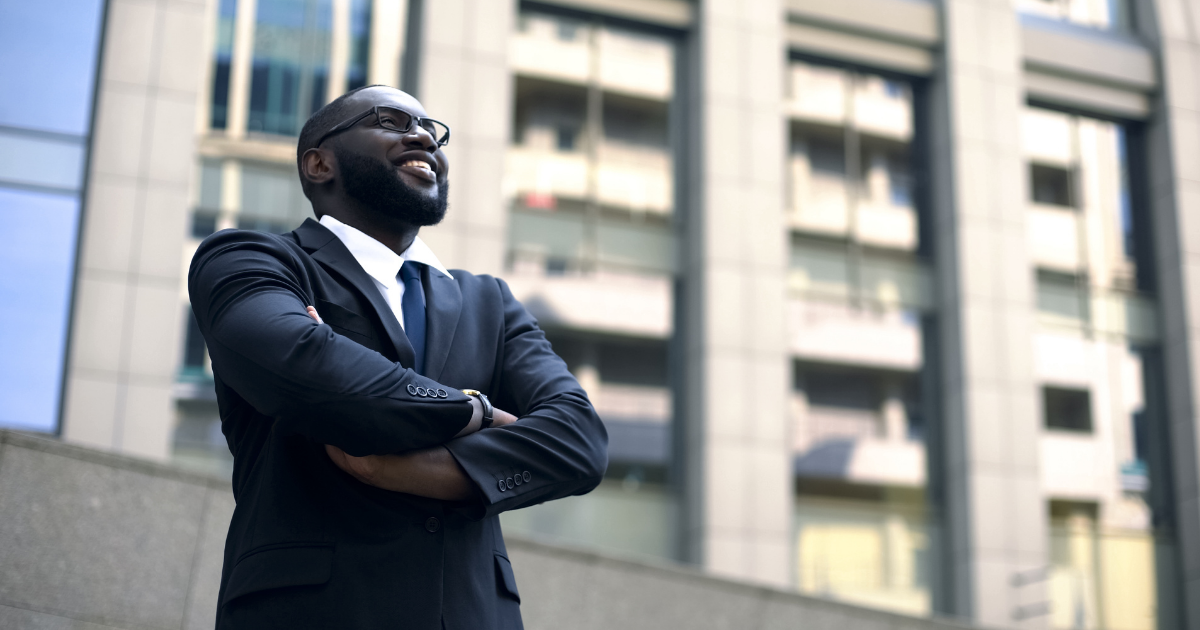 Work at GG TEQ and build your future career. Businessman looking out thinking of his future career at GG TEQ.
