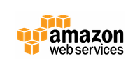 Logo d’Amazon Web Services, un partenaire en technologies infonuagiques qui permet de déployer des solutions d’infrastructure infonuagique évolutives, fiables et économiques.