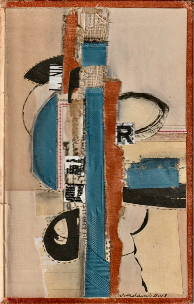   BOOK ARTS  
on Vintage Book Cover 
Sold