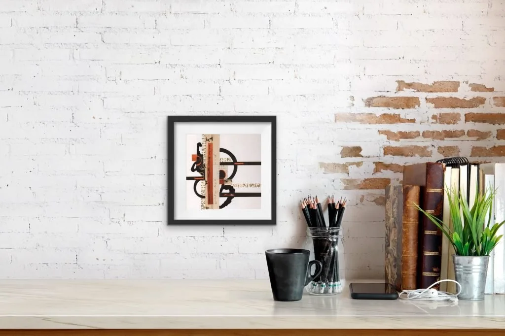   SEE WHO MADE THE CUT  
8 x 8 Collage on Panel Framed 
Available 
