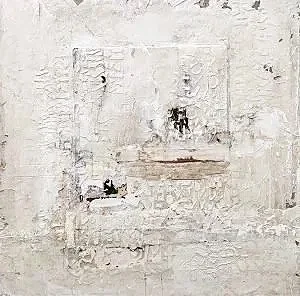   FRAGMENTED PLACES VIII   
12 x 12 x 12 Mixed Media/Venetian Plaster on Panel  
Available 
