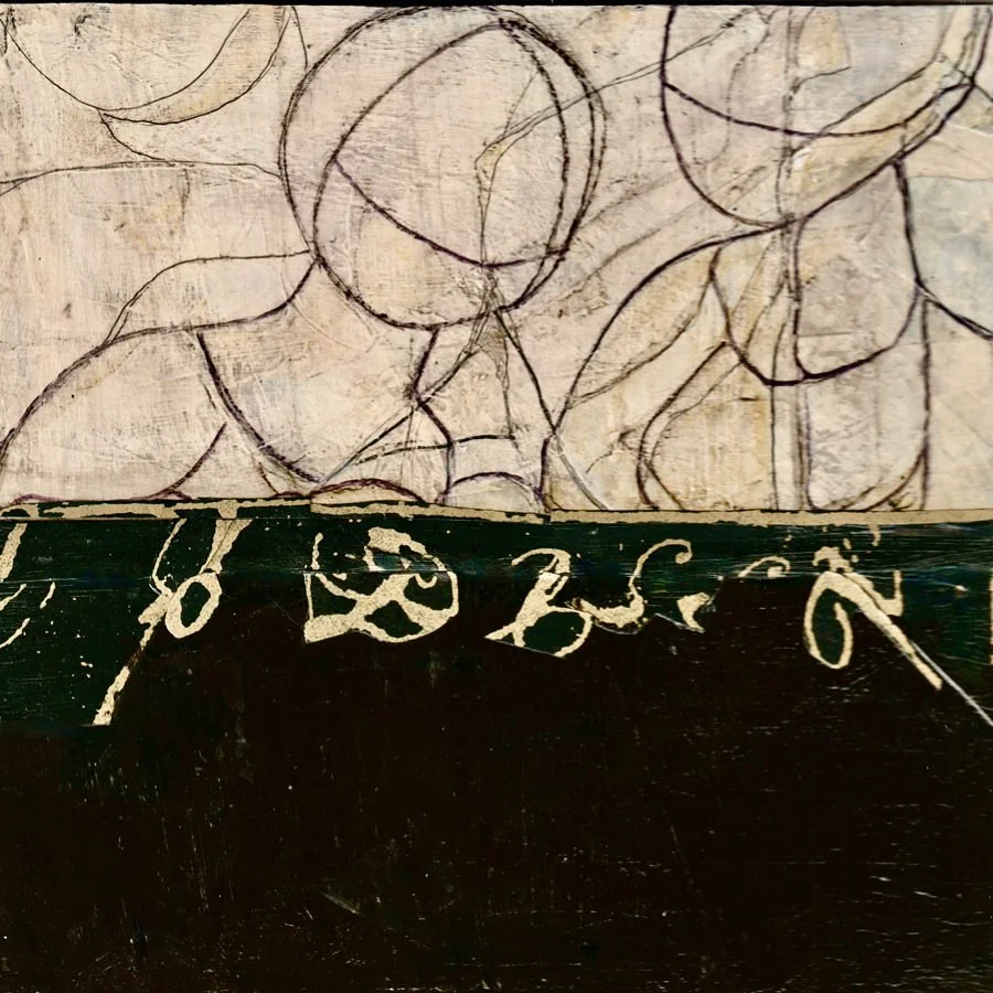   KINDRED SPIRITS II   
8 x 8 Mixed Media on Panel Framed  
Available 
